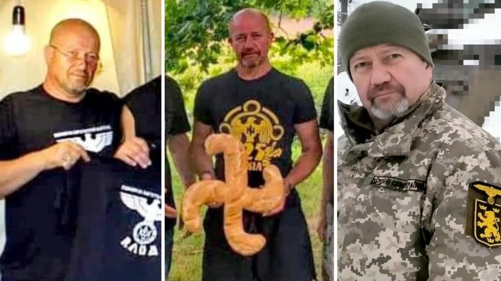 Iván Vovk, el comandante neonazi ucraniano
