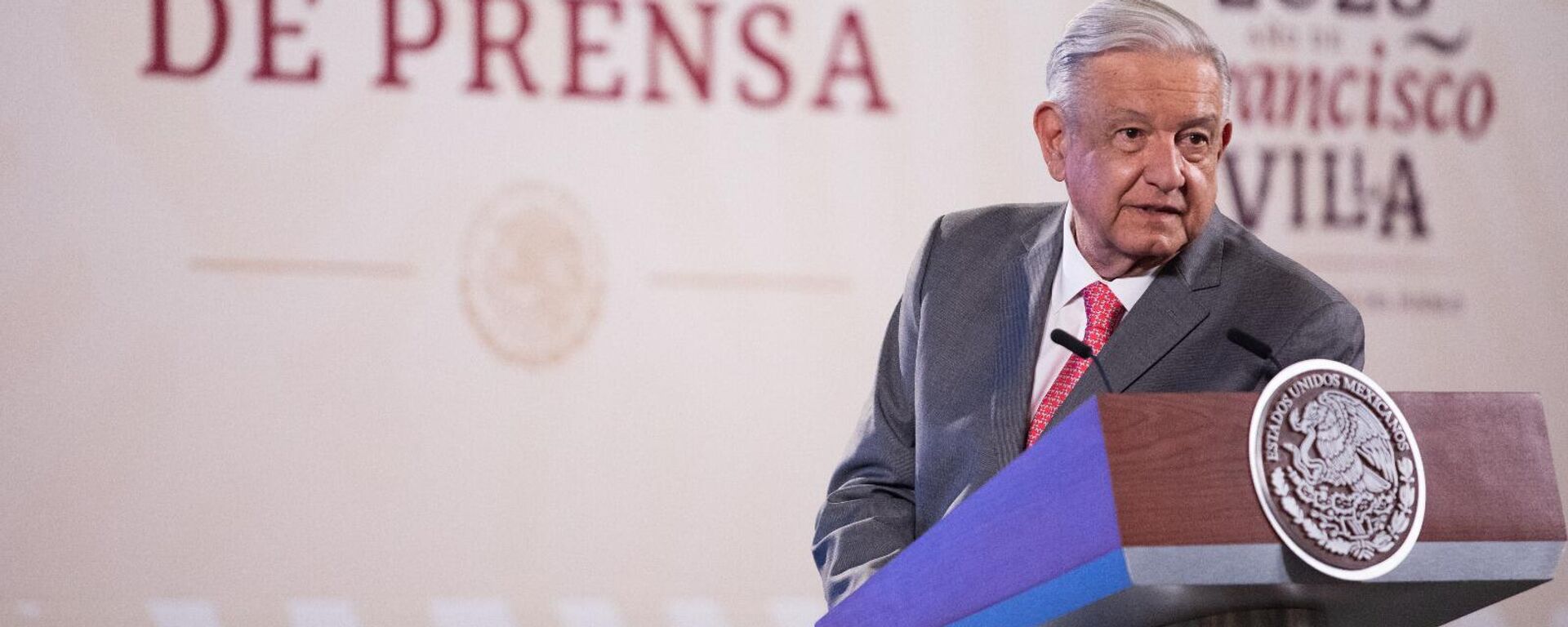 El presidente de México, Andrés Manuel López Obrador. - Sputnik Mundo, 1920, 03.08.2023