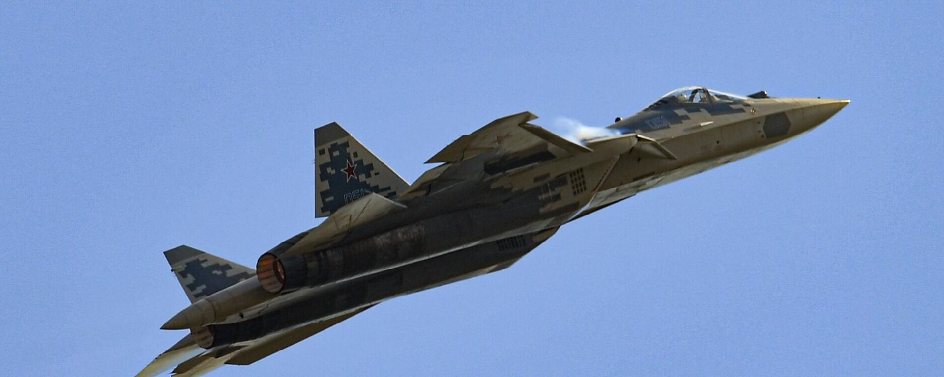 Caza ruso de quinta generación Su-57 - Sputnik Mundo, 1920, 11.02.2025
