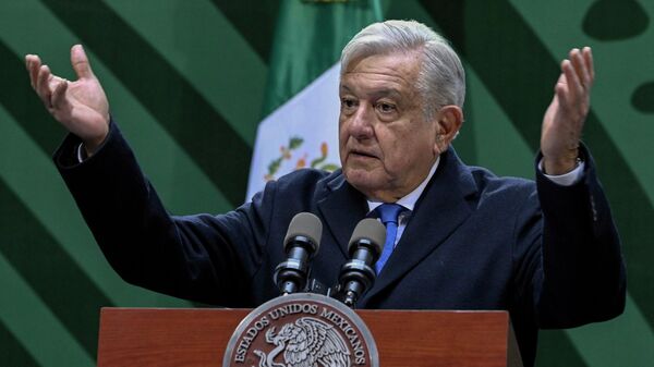 El presidente de México, Andrés Manuel López Obrador. - Sputnik Mundo