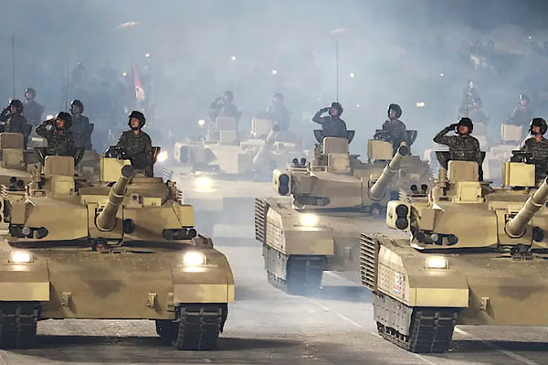 La primera presentación del tanque M2020 norcoreano - Sputnik Mundo