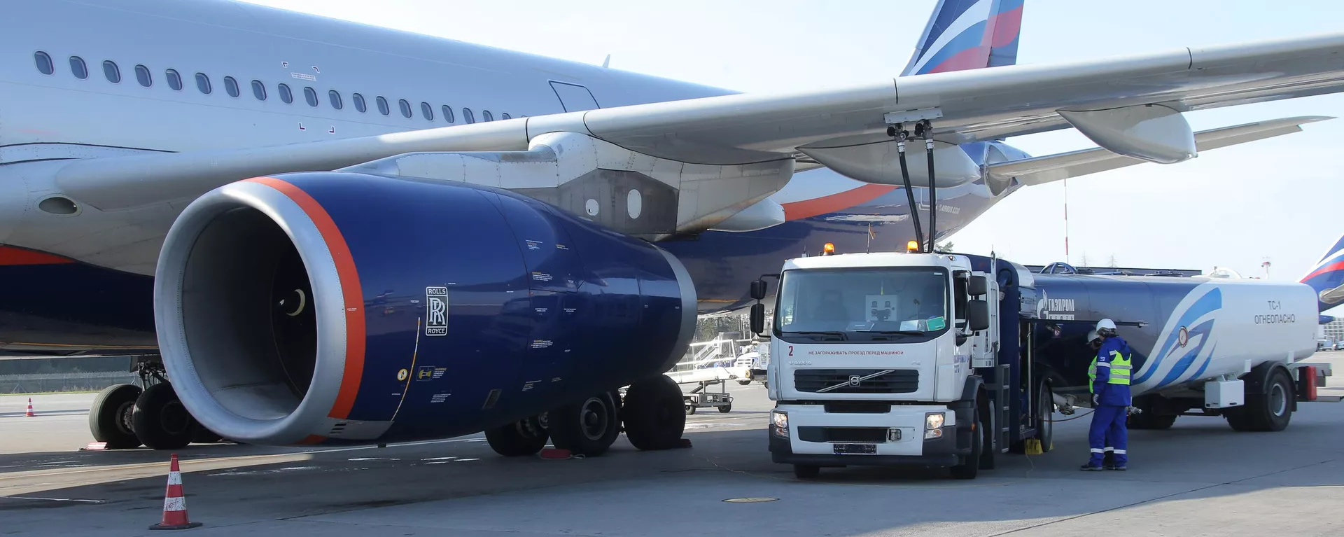 Complejo de combustible y repostaje Gazprom Neft-Aero Sheremetyevo Complejo de combustible y repostaje Gazprom Neft-Aero Sheremetyevo - Sputnik Mundo, 1920, 05.08.2023