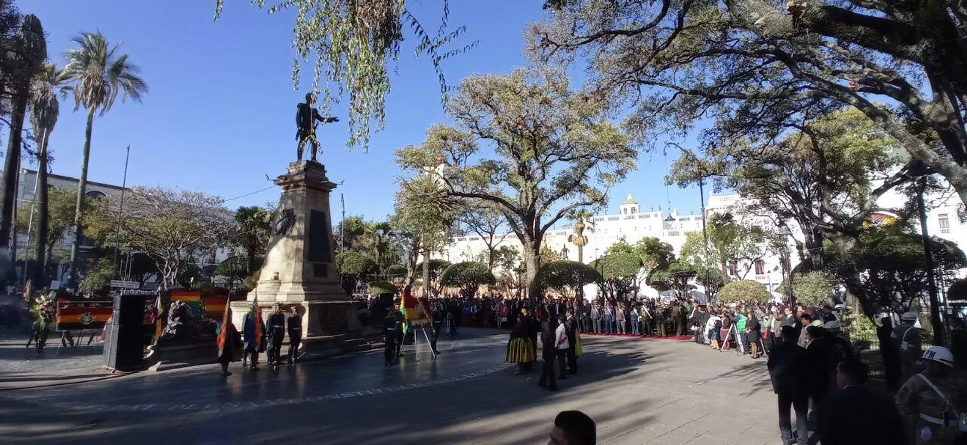 La ciudad de Sucre protagonizó la ceremonia por la independencia de Bolivia La ciudad de Sucre protagonizó la ceremonia por la independencia de Bolivia - Sputnik Mundo, 1920, 20.01.2024