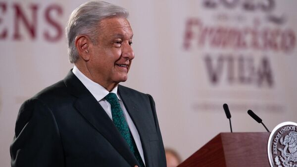 El presidente de México, Andrés Manuel López Obrador. - Sputnik Mundo