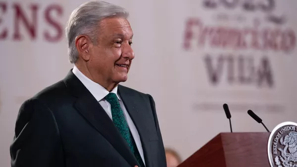 El presidente de México, Andrés Manuel López Obrador. - Sputnik Mundo