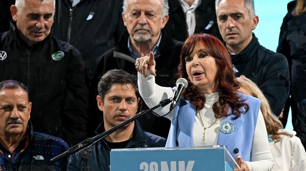 Cristina Fernández de Kirchner, vicepresidenta de Argentina - Sputnik Mundo