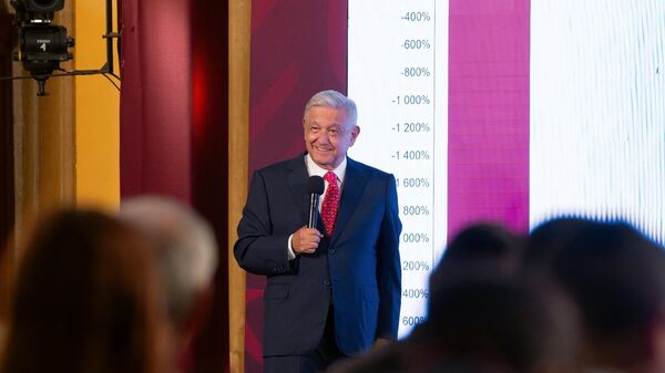 El presidente de México, Andrés Manuel López Obrador. - Sputnik Mundo