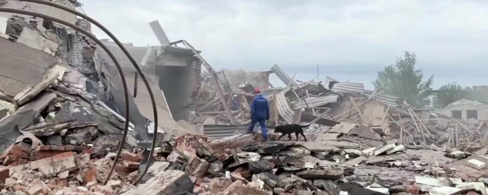 La explosión en una fábrica en la región de Moscú - Sputnik Mundo, 1920, 10.08.2023