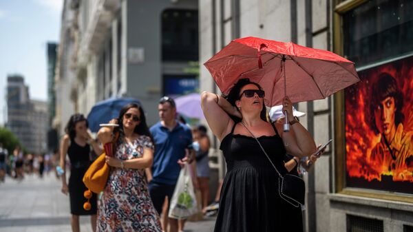 Ola de calor (imagen referencial) - Sputnik Mundo