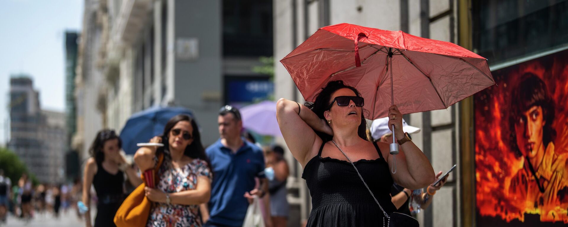 Ola de calor (imagen referencial) - Sputnik Mundo, 1920, 16.08.2024