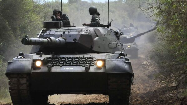 Tanques Leopard 1A5 - Sputnik Mundo