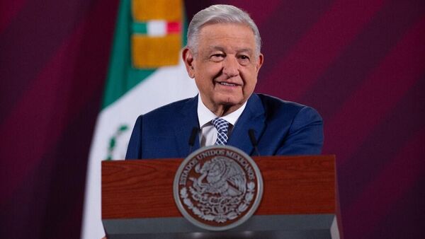 El presidente de México, Andrés Manuel López Obrador. - Sputnik Mundo