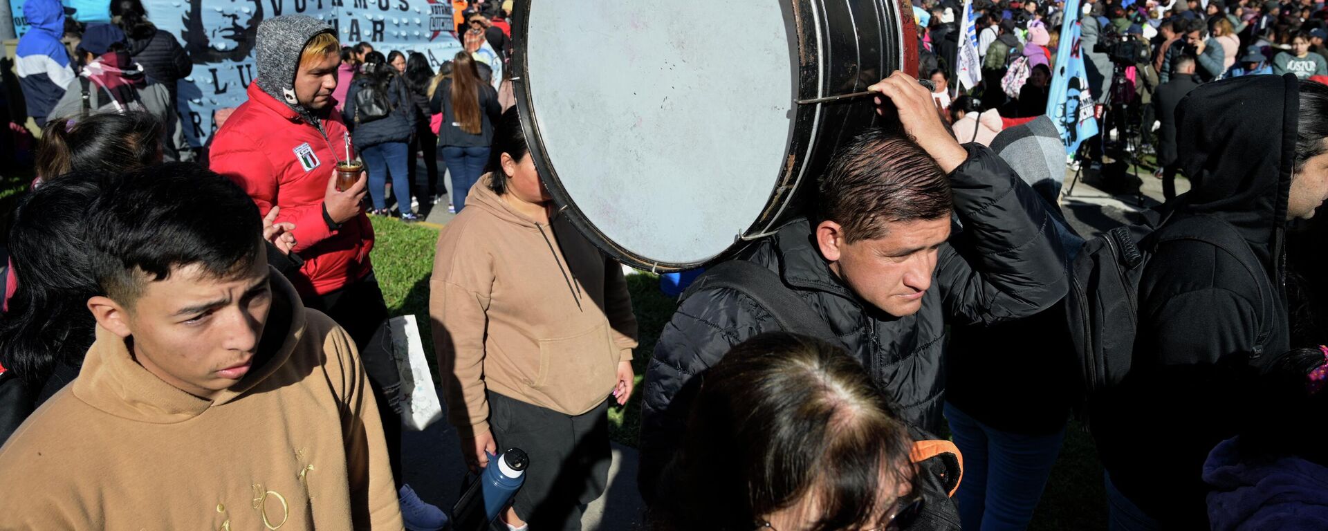 Manifestación en Buenos Aires por la muerte de Facundo Molares - Sputnik Mundo, 1920, 12.08.2023