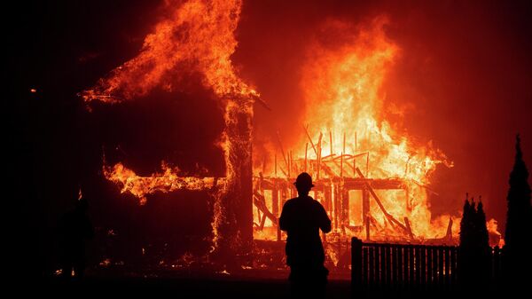 Incendios forestales en Hawái - Sputnik Mundo