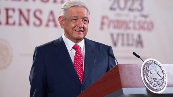 El presidente de México, Andrés Manuel López Obrador. - Sputnik Mundo