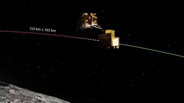 El aterrizador indio Vikram se separó del módulo de propulsión - Sputnik Mundo