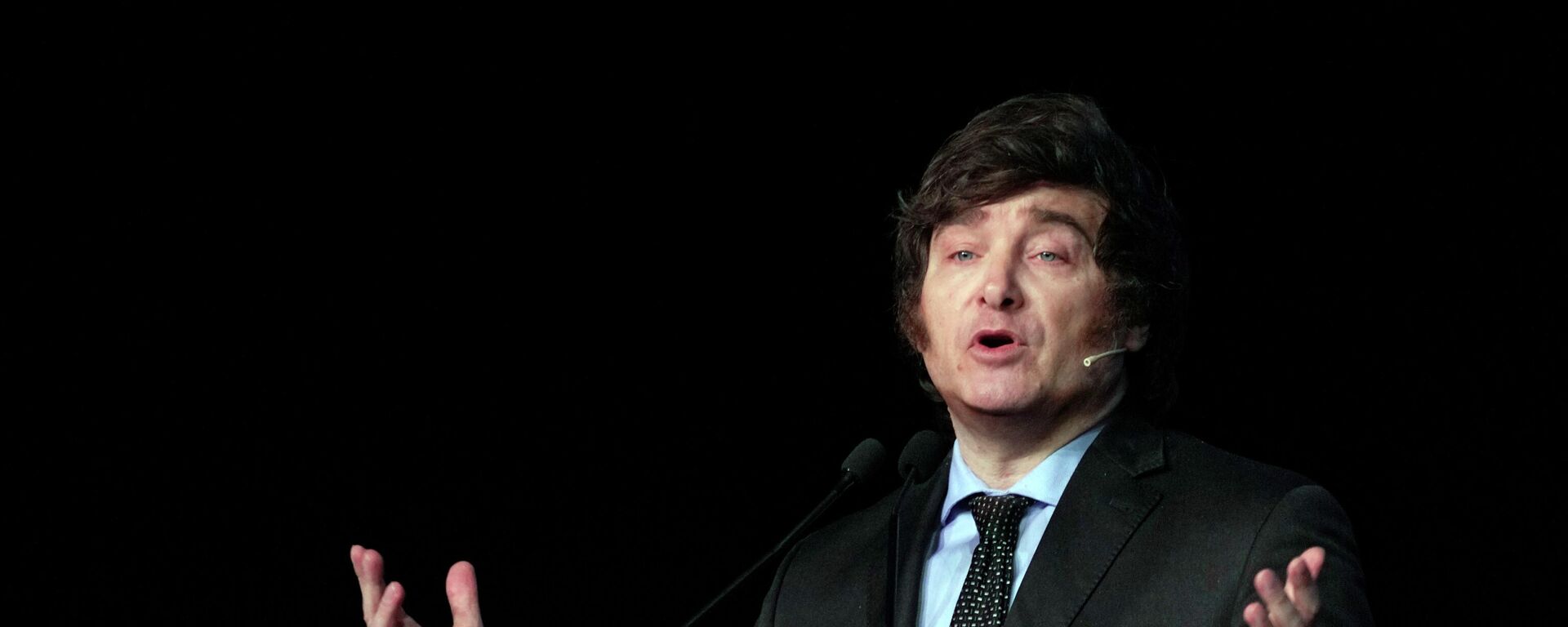 El candidato presidencial de Argentina Javier Milei   - Sputnik Mundo, 1920, 01.10.2024