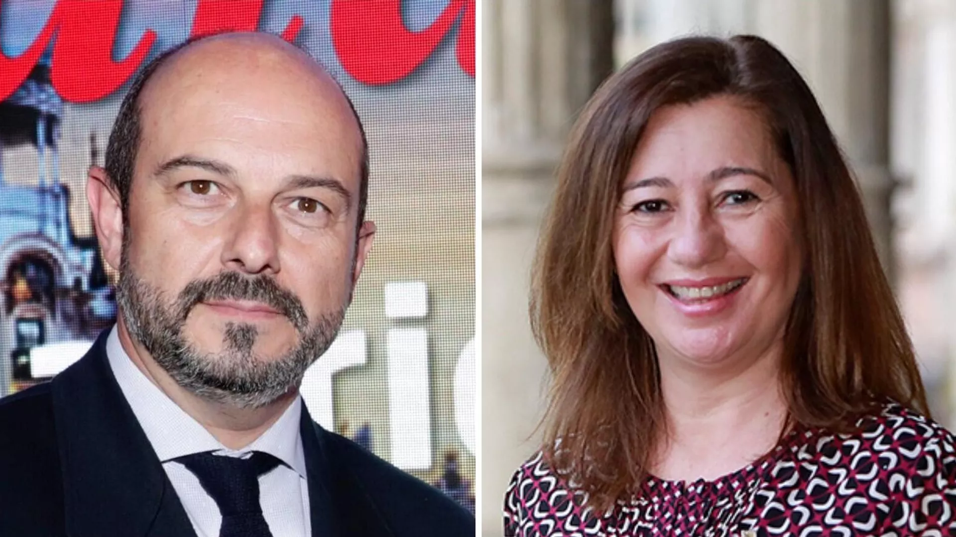 El candidato del Partido Popular (PP) de España, Pedro Rollán, y la presidencia del Congreso de los Diputados, Francina Armengol 