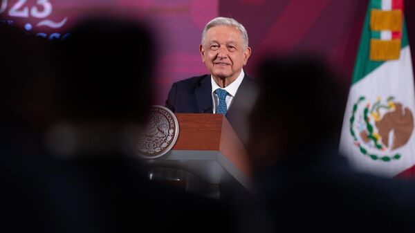 El presidente de México, Andrés Manuel López Obrador. - Sputnik Mundo