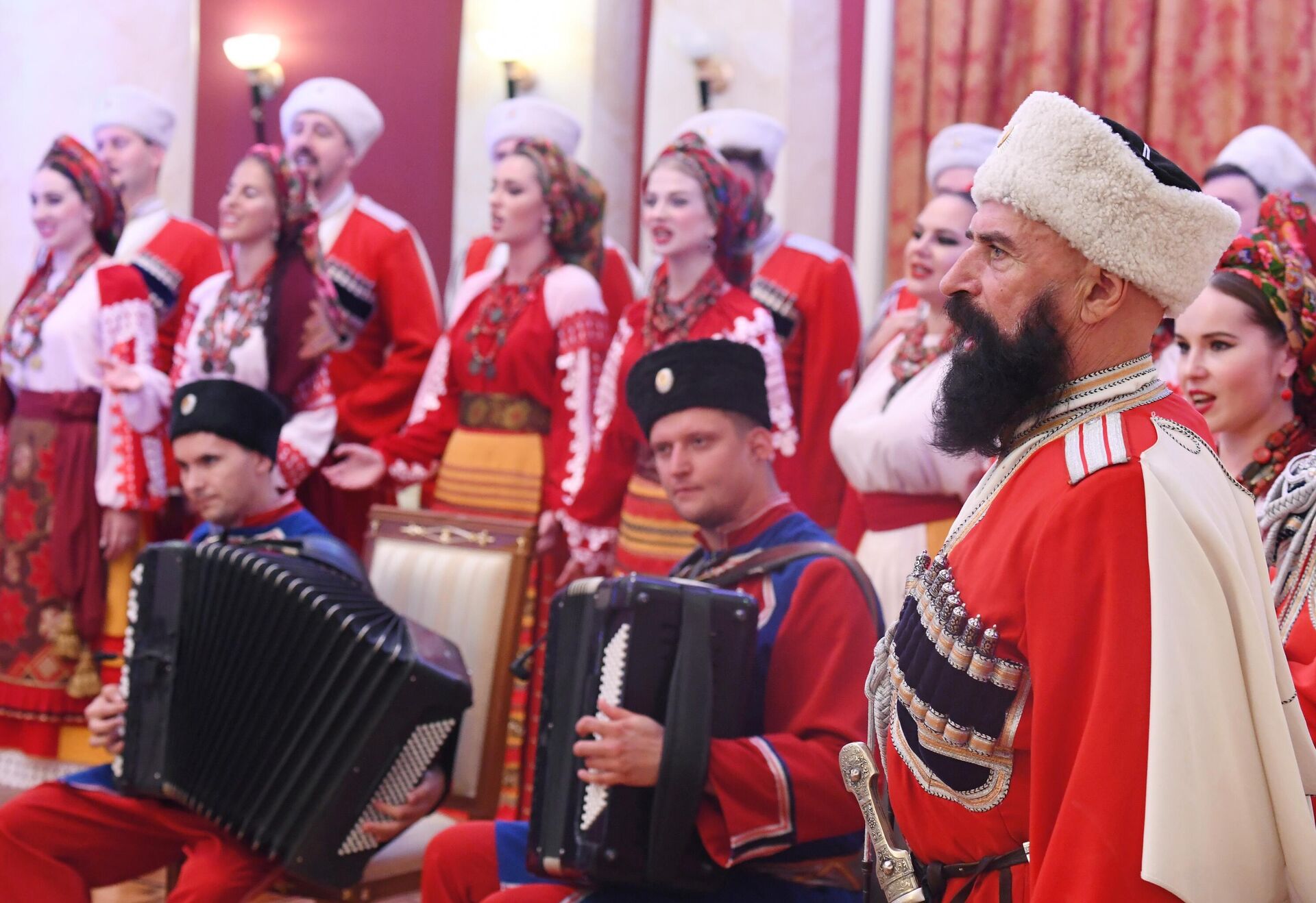 Coro de cosacos de Kubán - Sputnik Mundo, 1920, 18.08.2023