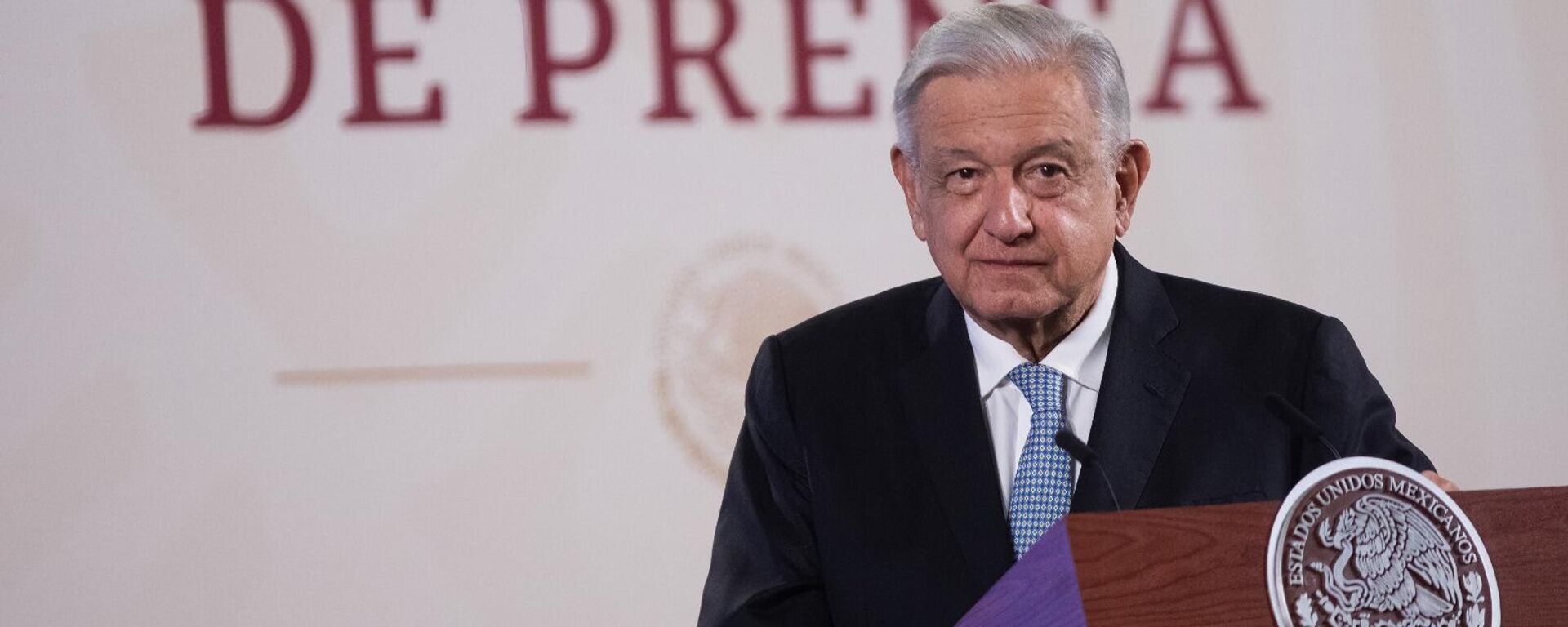 El presidente de México, Andrés Manuel López Obrador. - Sputnik Mundo, 1920, 18.08.2023