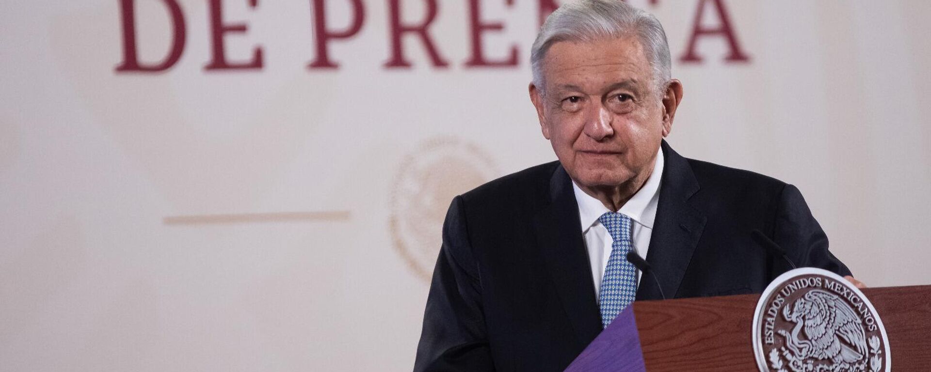 El presidente de México, Andrés Manuel López Obrador. - Sputnik Mundo, 1920, 21.08.2023