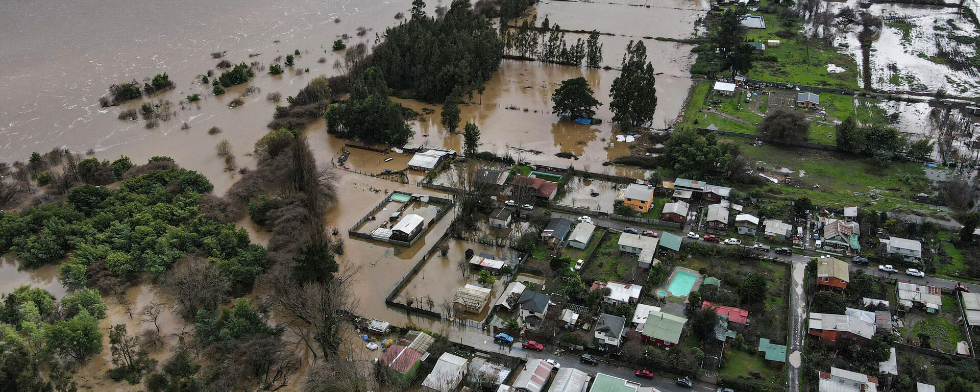 Estado de catástrofe en Chile por lluvias y crecidas de ríos - Sputnik Mundo, 1920, 21.08.2023