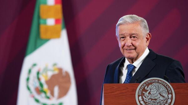 El presidente de México, Andrés Manuel López Obrador - Sputnik Mundo