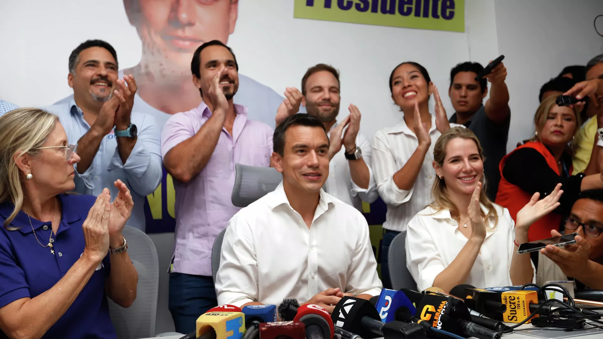 Daniel Noboa, candidato presidencial ecuatoriano