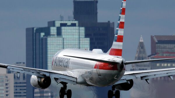 Un avión de American Airlines (archivo)  - Sputnik Mundo