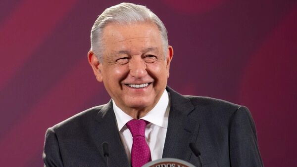 El presidente de México, Andrés Manuel López Obrador. - Sputnik Mundo