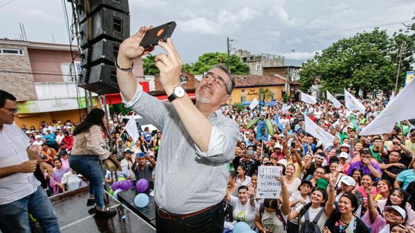 El presidente electo de Guatemala, Bernardo Arévalo - Sputnik Mundo