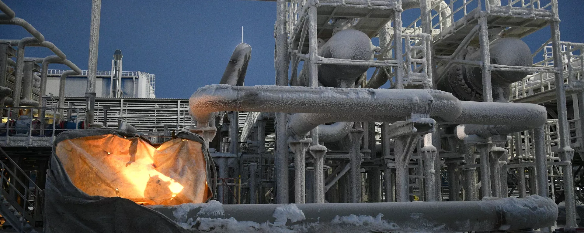 Instalaciones de producción de Arctic LNG 2 Instalaciones de producción de Arctic LNG 2 - Sputnik Mundo, 1920, 29.08.2023