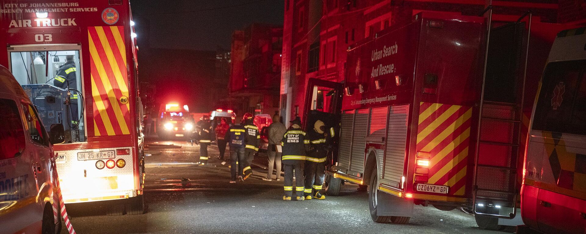 Incendio de un edificio en Johannesburgo - Sputnik Mundo, 1920, 31.08.2023