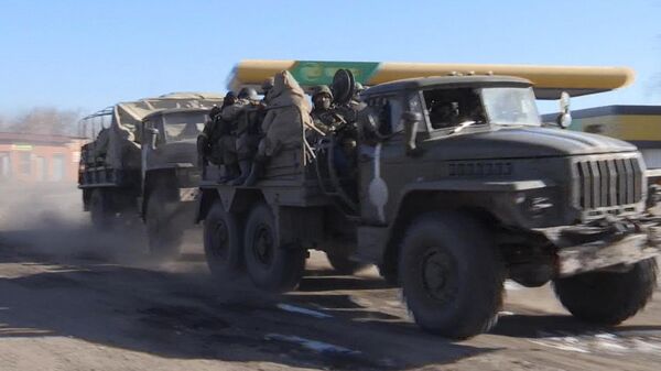 Soldados ucranianos (archivo)  - Sputnik Mundo