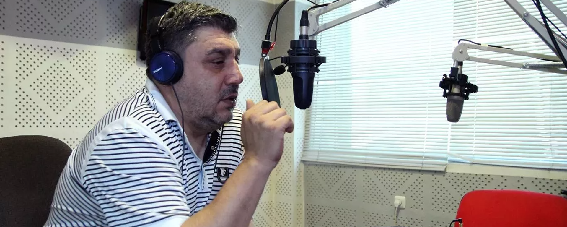 El columnista de la radio Sputnik Armenia Ashot Gevorkián - Sputnik Mundo, 1920, 12.09.2023