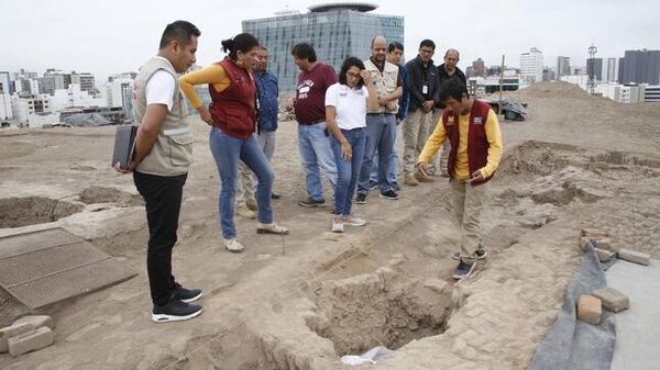 Arqueólogos hallan entierro de cultura preinca en la ciudad de Lima - Sputnik Mundo