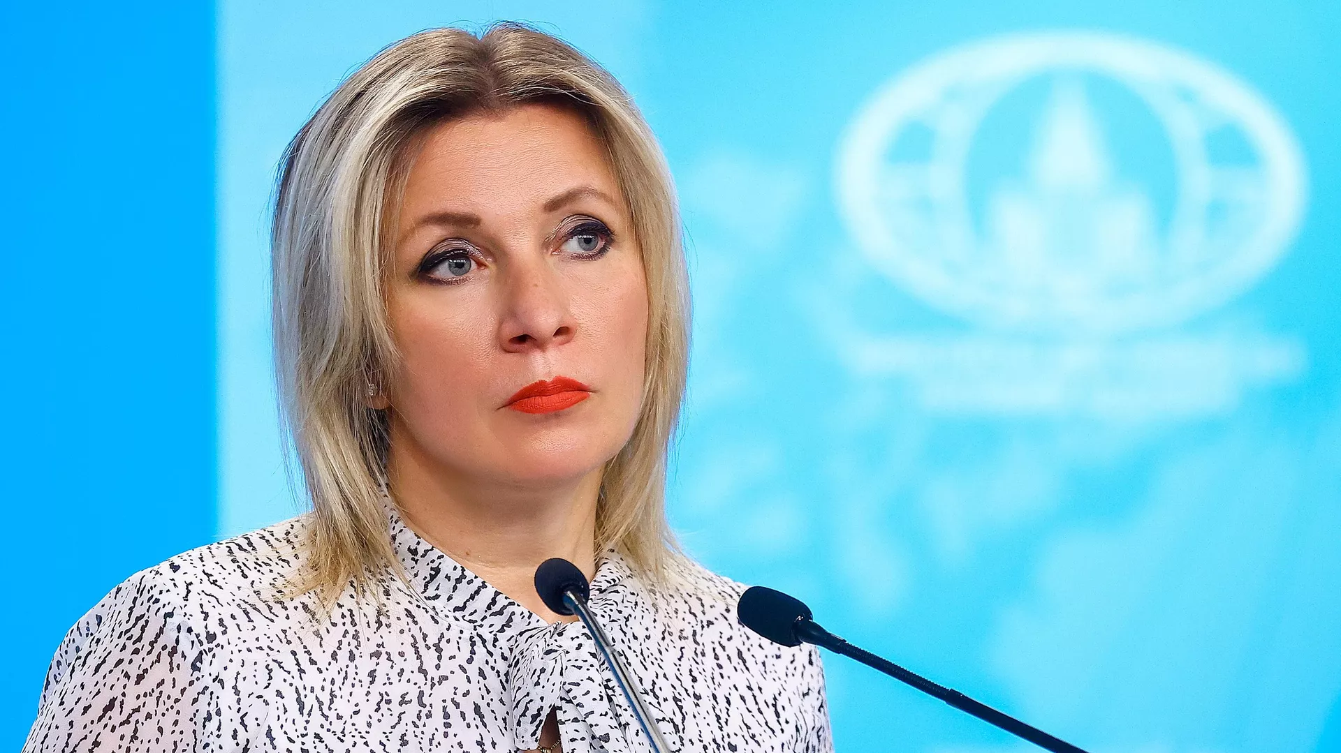 María Zajárova, portavoz de la Cancillería de Rusia María Zajárova, portavoz de la Cancillería de Rusia - Sputnik Mundo, 1920, 24.02.2024