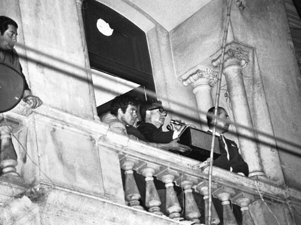 Salvador Allende dando un discurso el 5 de septiembre de 1970 - Sputnik Mundo