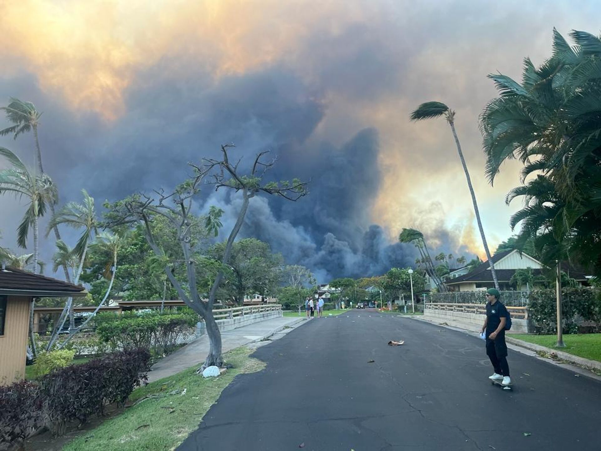 En solo una hora el fuego arrasó con la comunidad de Lahaina, en el condado de Maui, en Hawaii. - Sputnik Mundo, 1920, 11.09.2023