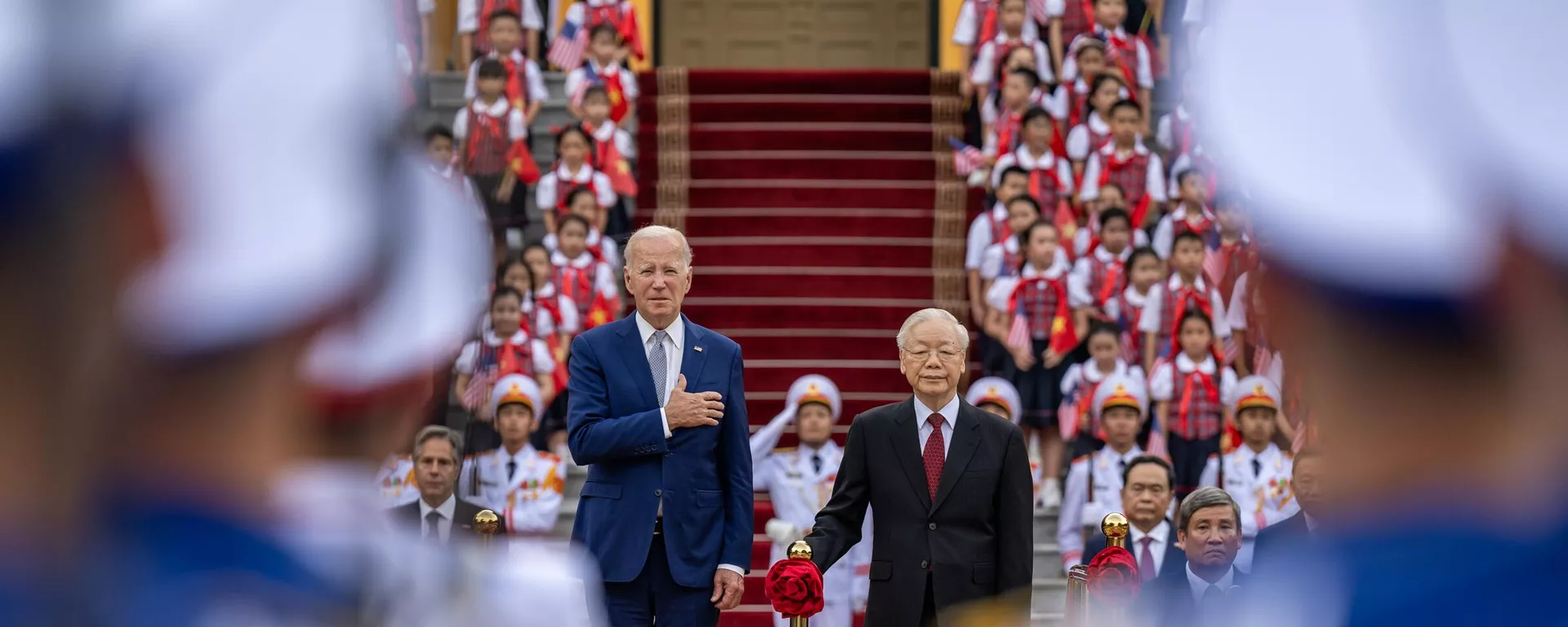 El presidente de EEUU, Joe Biden, realizó una visita a Vietnam el fin de semana. - Sputnik Mundo, 1920, 11.09.2023