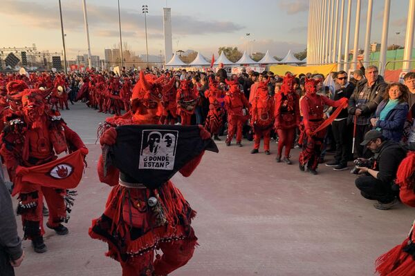 Homenaje a las víctimas de la dictadura de Pinochet en el Estadio Nacional en Santiago - Sputnik Mundo