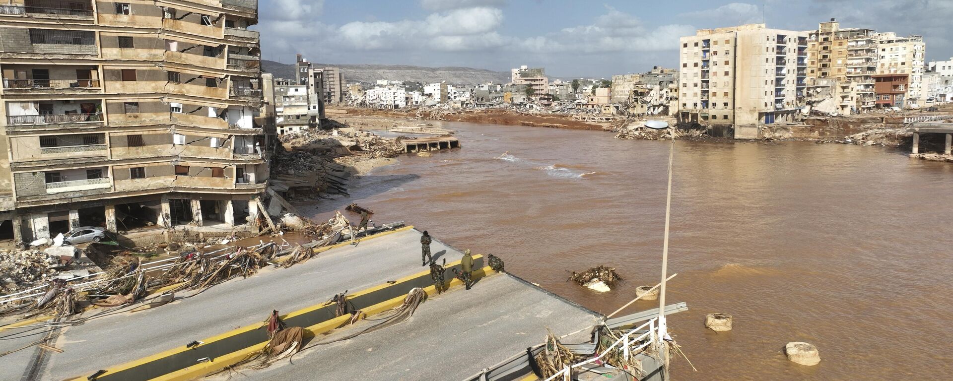 La tormenta Daniel que golpeó Libia, el 12 de septiembre - Sputnik Mundo, 1920, 13.09.2023