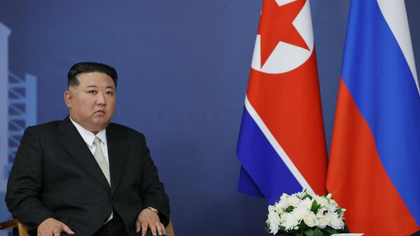 El líder norcoreano, Kim Jong-un - Sputnik Mundo