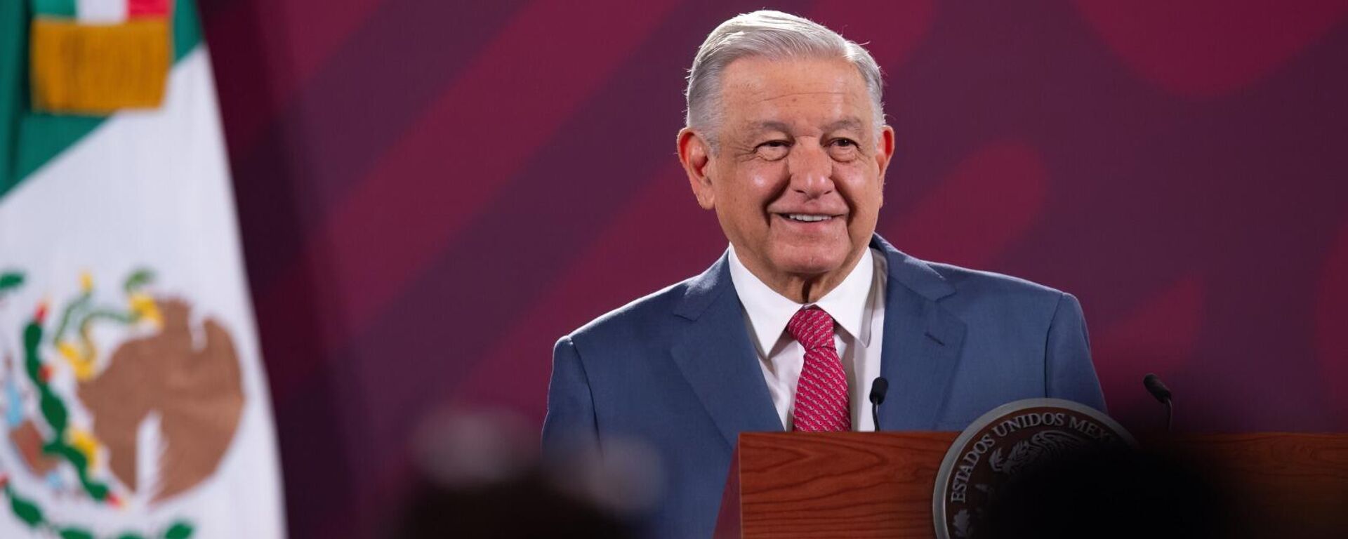 El presidente de México, Andrés Manuel López Obrador. - Sputnik Mundo, 1920, 13.09.2023