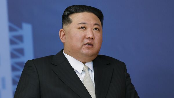 El líder norcoreano, Kim Jong-un - Sputnik Mundo