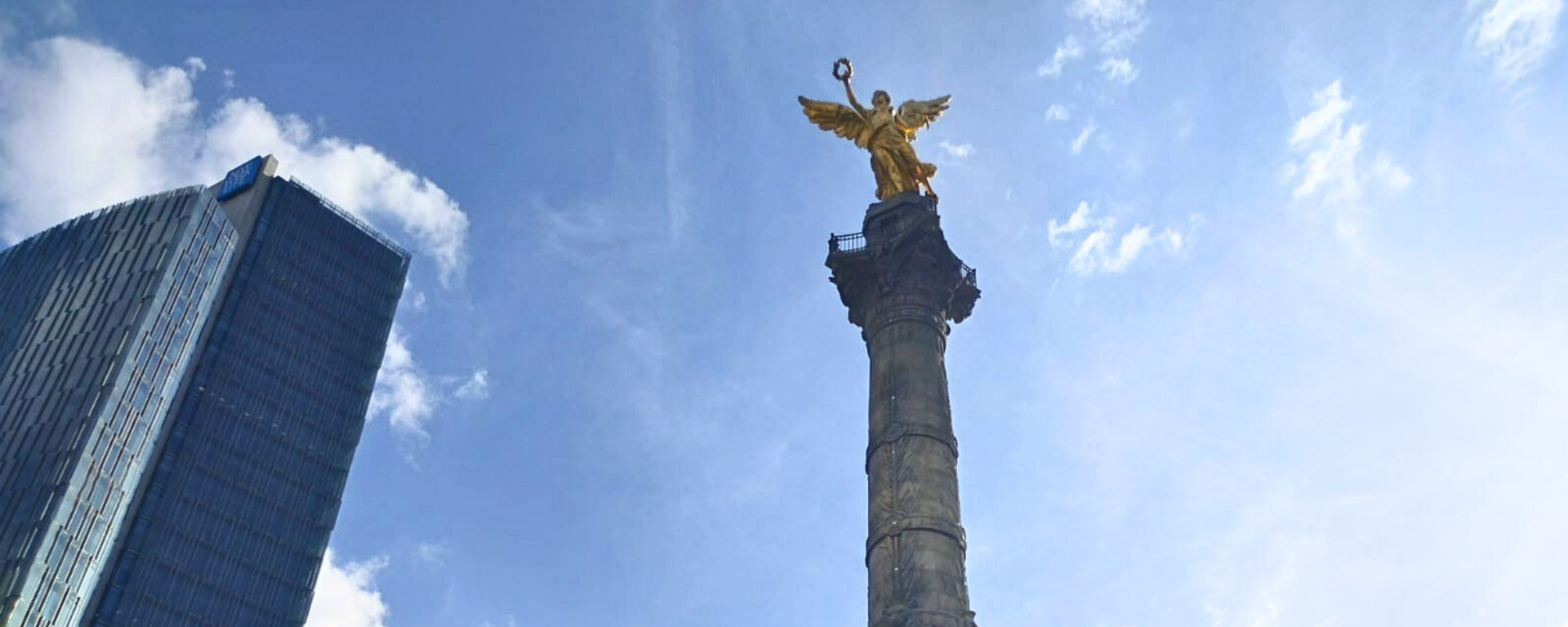  El Monumento a la Independencia, mejor conocido como el Ángel de la Independencia, está ubicado en la Ciudad de México. - Sputnik Mundo, 1920, 17.09.2023