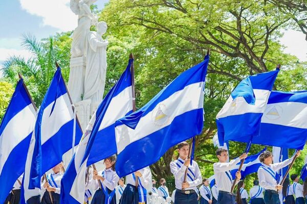 Conmemoración al 167 Aniversario de la Batalla de San Jacinto y 202 Aniversario de la firma del Acta de Independencia en Nicaragua - Sputnik Mundo