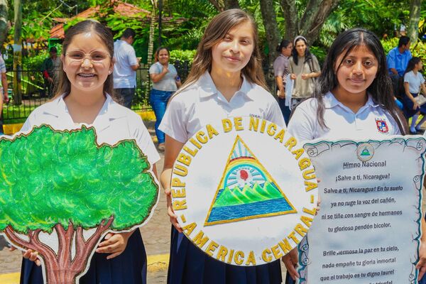 Conmemoración al 167 Aniversario de la Batalla de San Jacinto y 202 Aniversario de la firma del Acta de Independencia en Nicaragua - Sputnik Mundo