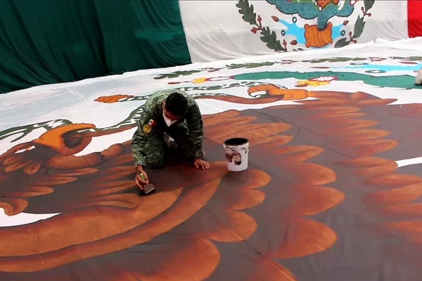 La Fábrica C, de la Dirección General de Fábricas de Vestuario y Equipo de la Secretaría de la Defensa Nacional de México (Sedena) La Fábrica C, de la Dirección General de Fábricas de Vestuario y Equipo de la Secretaría de la Defensa Nacional de México (Sedena) - Sputnik Mundo